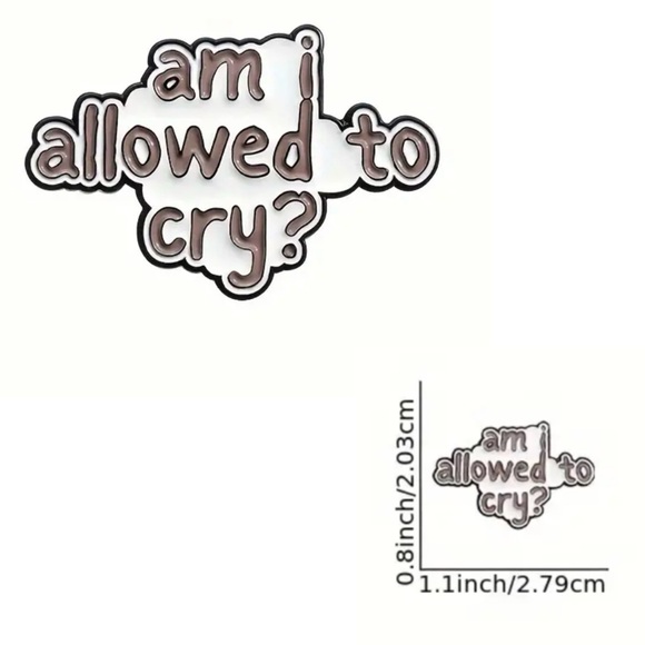 Taylor Swift Themed Enamel Pin of Guilty as Sin Lyrics from TTPD NEW - Picture 2 of 2